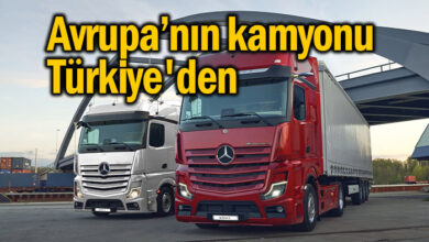 Mercedes Benz Türk Nisan ayında 1210 adet kamyon ihraç etti