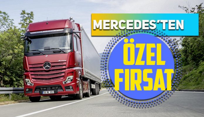 Mercedes-Benz kamyon ve otobüs ürün grubu için Haziran ayı kampanya detayları
