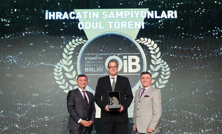 Otokar, “İhracatın Şampiyonları Ödülleri”nde gümüş kategoride ödül aldı