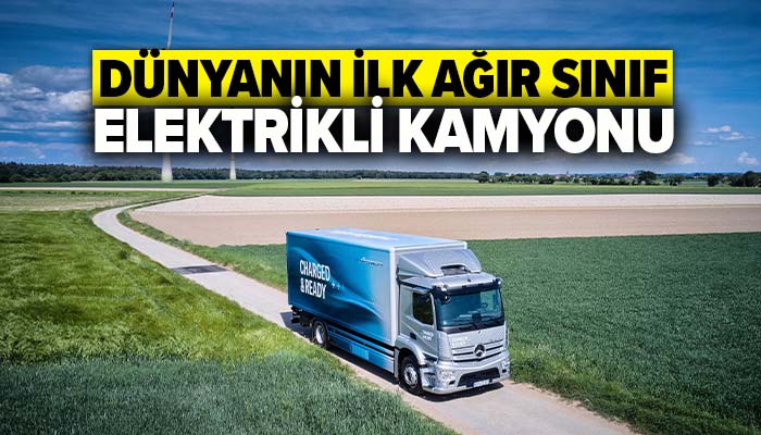 e-actros elektrikli kamyon