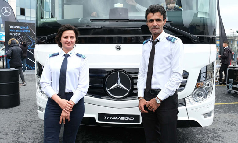 Dünya Şoförler Gününde Mercedes Benz Türk otobüs kaptanlarıyla buluştu