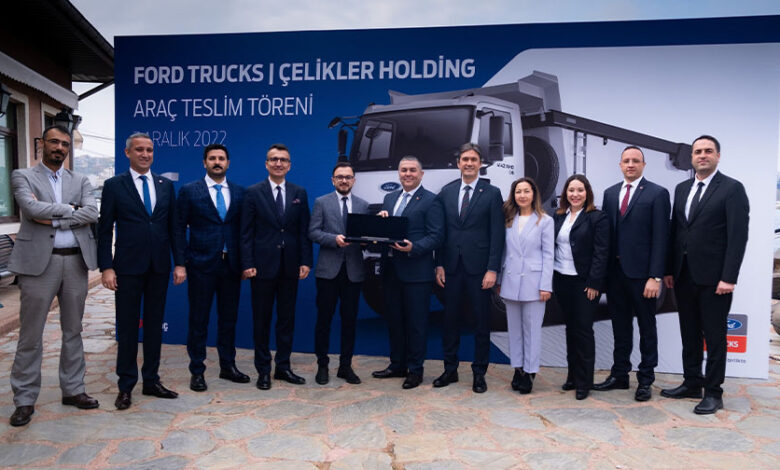 Ford Trucks’tan Çelikler Holding’e 110 adet inşaat kamyonu teslimatı