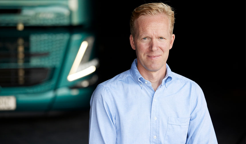 Volvo Trucks Alternatif Yakıtlarla Çalışabilen Kamyonlar Ürün Müdürü Daniel Bergstrand