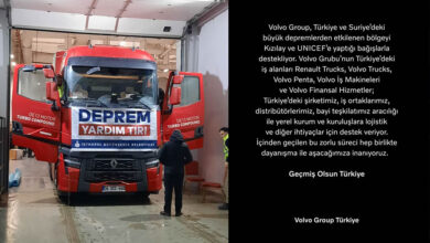 Volvo Group depremzedeler için Kızılay ve UNICEF’e bağış yaptı