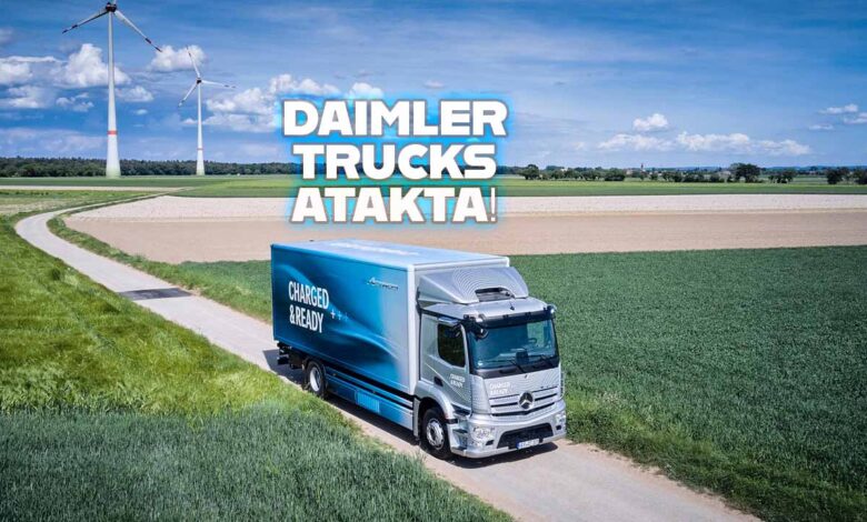Mercedes Benz Türkün ana şirketi Daimler Truck elektriklilere odaklandı