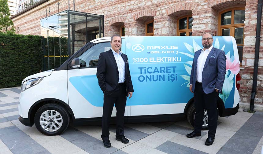 MAXUS elektrikli ticari aracı MAXUS e-Deliver