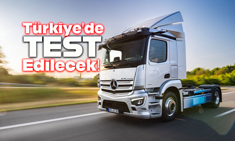 Mercedes-Benz eActros300 test