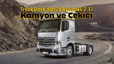 TruckStore'dan kamyon ve çekiciler için 24 ay vade kampanyası