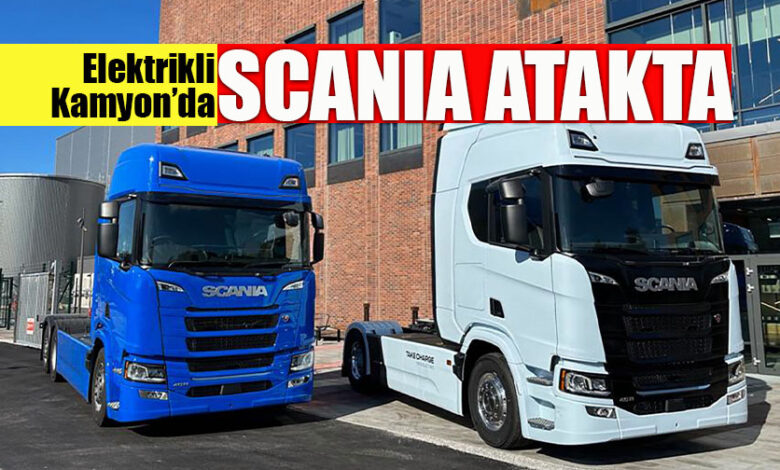 Scania'dan yeni batarya montaj hattı