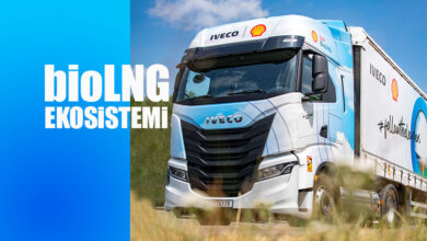 IVECO ve Shell BioLNG motorlu IVECO S-Way kamyon ile Avrupa turunda