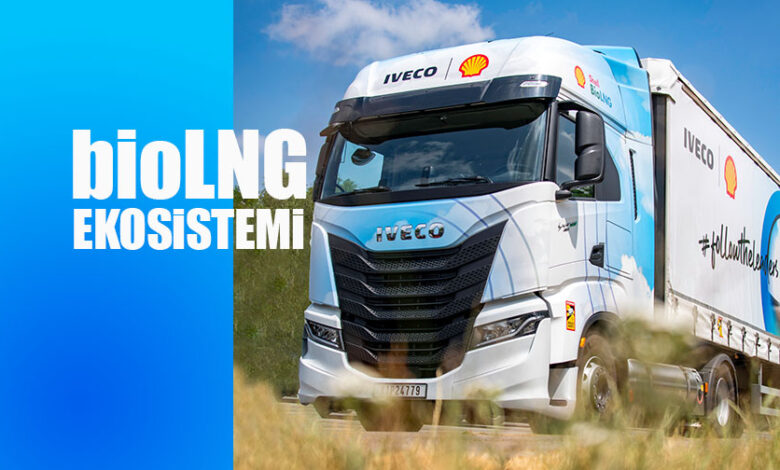 IVECO ve Shell BioLNG motorlu IVECO S-Way kamyon ile Avrupa turunda