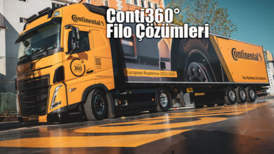 Continental Avrupa Roadshow Tırı ve Conti360° filo çözümleri