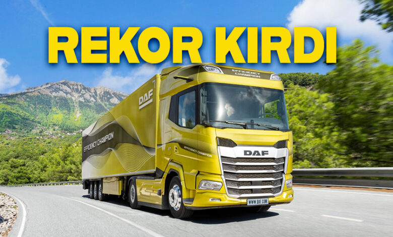 DAF, 2023 yılında yeni nesil kamyonlarıyla “Ödül Rekoru” kırdı