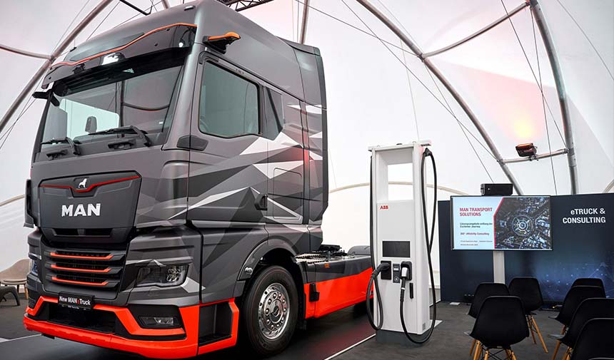 MAN Truck & Bus ve ABB E-mobility  2024