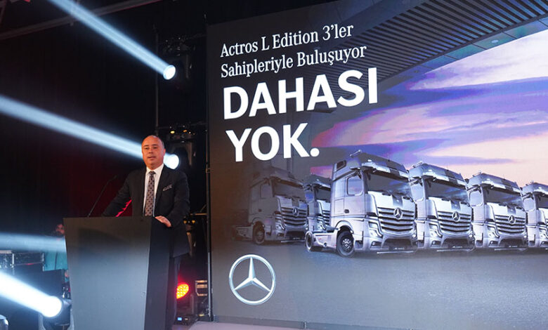 Mercedes-Benz Türk Kamyon Pazarlama ve Satış Direktörü Alper Kurt