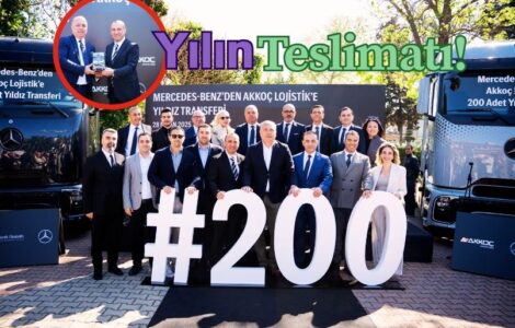 Mercedes-Benz Türk’ten Akkoç Lojistik’e 200 Adet Yıldız Transferi