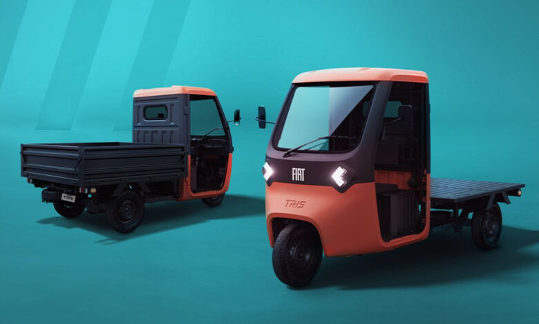 FIAT Professional Üç Tekerlekli Elektrikli Aracı TRIS’i Tanıttı 1