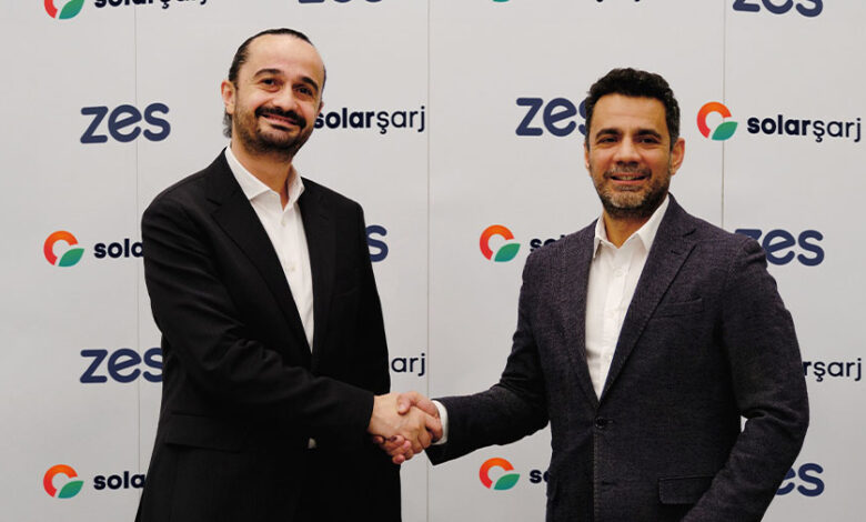 Zes ve Solarşarj Elektrikli Şarj Altyapılarını Birleştirdi 1