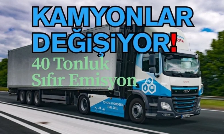 Toyota’dan Avrupa Lojistiğinde Hidrojen Hamlesi 1 Toyota’dan Avrupa Lojistiğinde Hidrojen Hamlesi