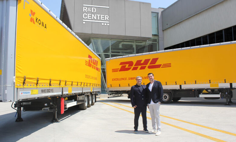 Kona'nın DHL Taşımaları İçin 100 Yeni TIRSAN 1