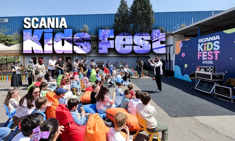 Minik Ellerle Büyük Fikirler: Scania Kids Fest Renkli Geçti 1 Scania Kids Fest