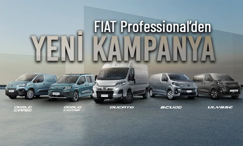 FIAT Professional’dan Temmuz Ayına Özel Sıfır Faizli Kampanya! 1