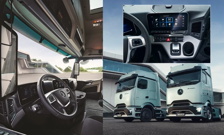 Ağır Ticaride Dijital Sıçrama: Mercedes-Benz Türk'ten Yeni Multimedya Kokpit 2 1