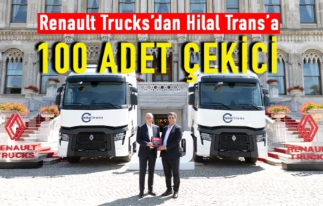 Renault Trucks ve Hilal Trans Arasında 100 Araçlık Anlamlı Teslimat