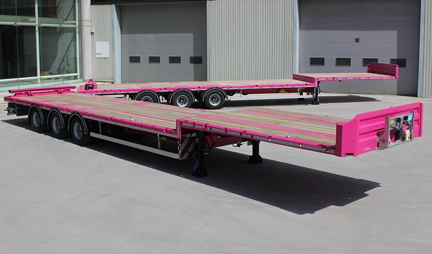 Atiz Heavy Lojistik, pembe filosuna 5 adet Tırsan Jumbo Platform ekledi 3