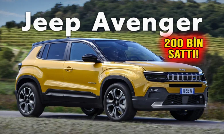 Jeep Avenger'e talep patlaması: 200 Bin Siparişi Geride Bıraktı! 1