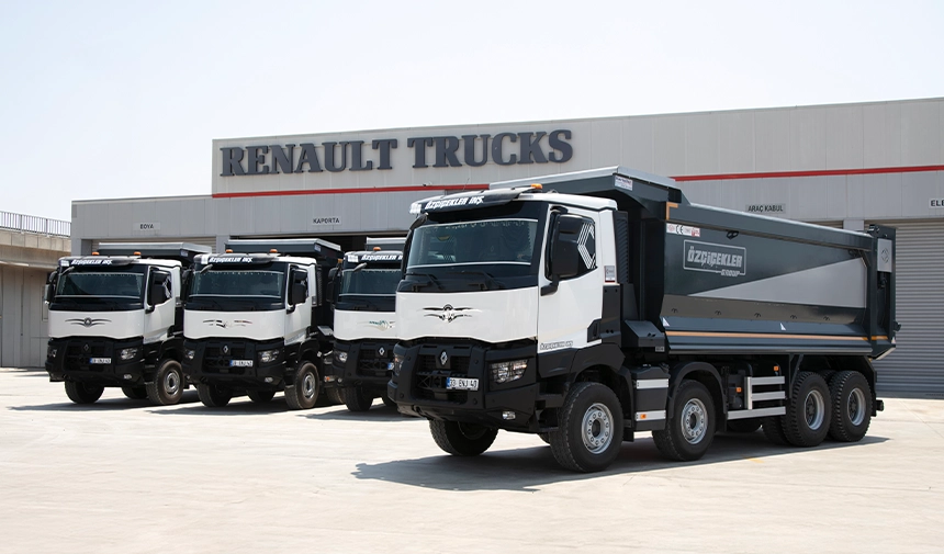 Özçiçek İnşaat’tan İkinci Renault Trucks K Xtrem Alımı 3