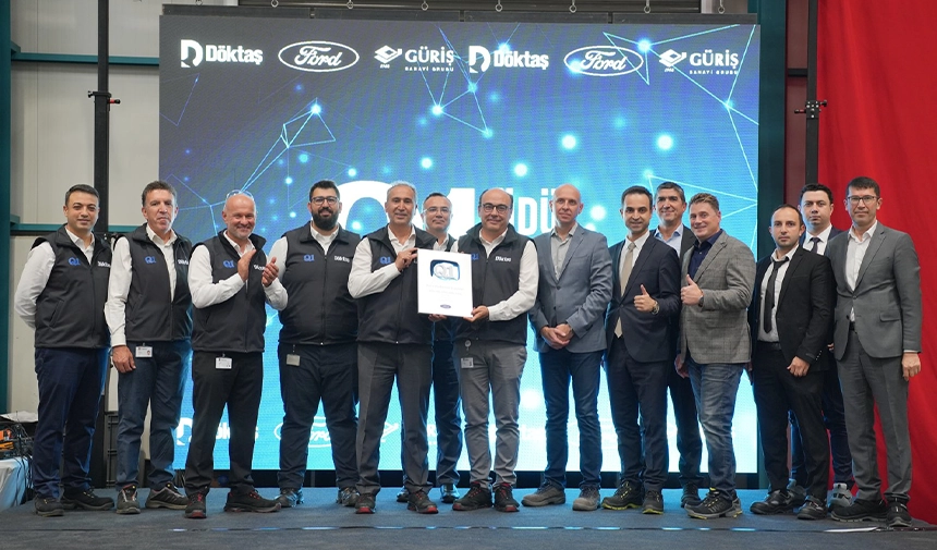 Döktaş Kalitesini Ford Q1 Ödülü ile Taçlandırdı 2
