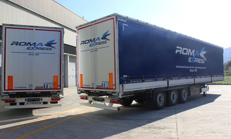 Roma Express'den 3 Adet Tırsan Treyler Yatırımı 1