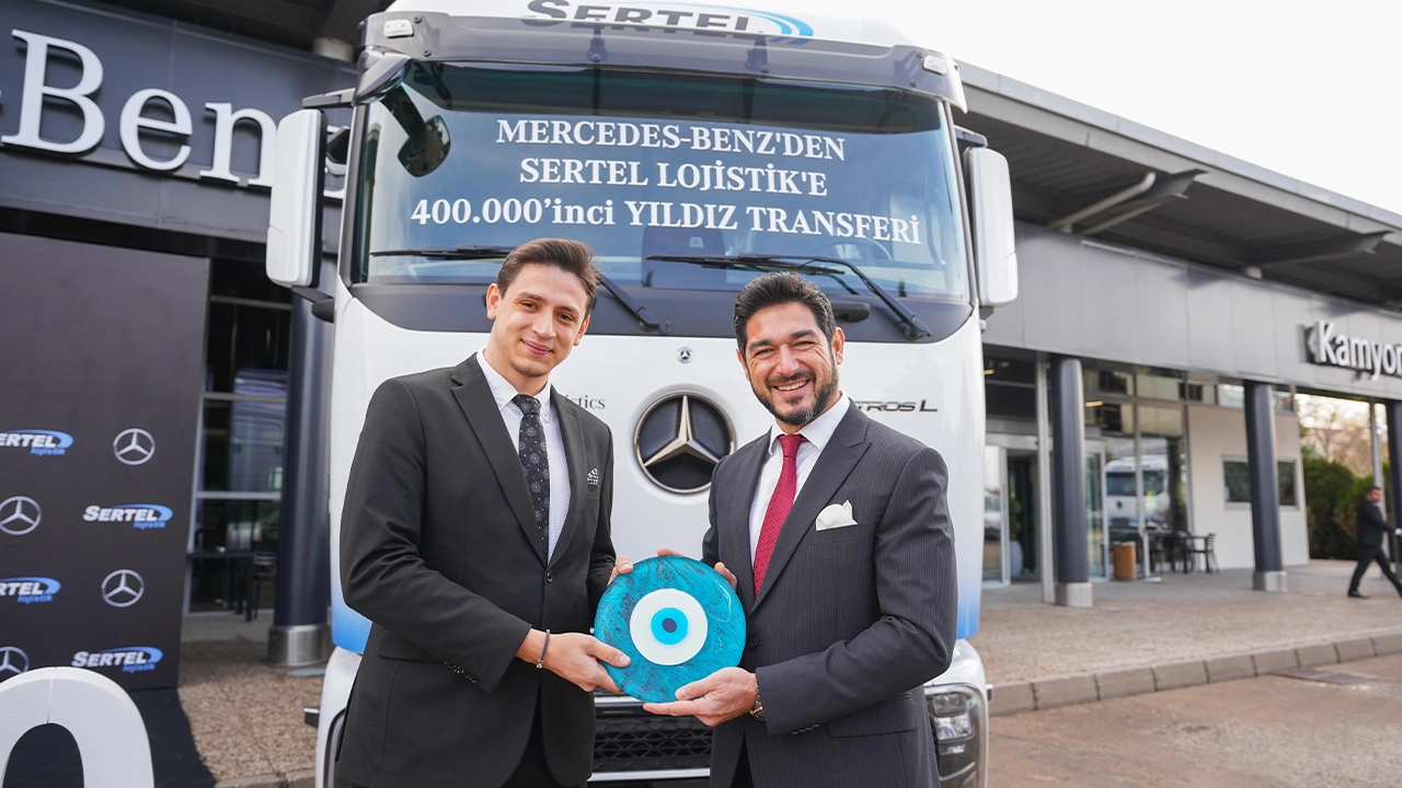 Mercedes-Benz Türk'ten Sertel Grup Lojistik'e Yıldız Transferi 2