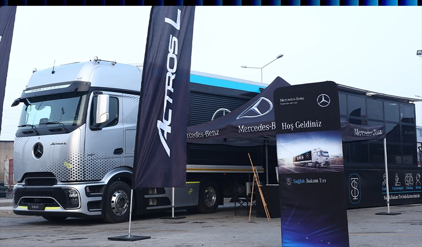 Mercedes-Benz Türk’ün Sağlık Bakım Tırı Projesine 4 Yeni Ödül 2