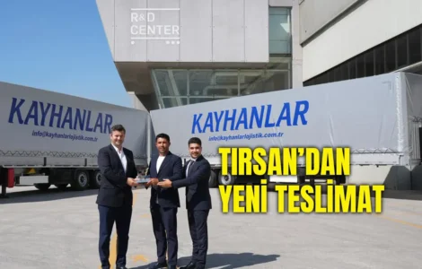Tırsan, uluslararası taşımacılık şirketi Kayhanlar’a 6 adet Tenteli Perdeli treyler teslim etti