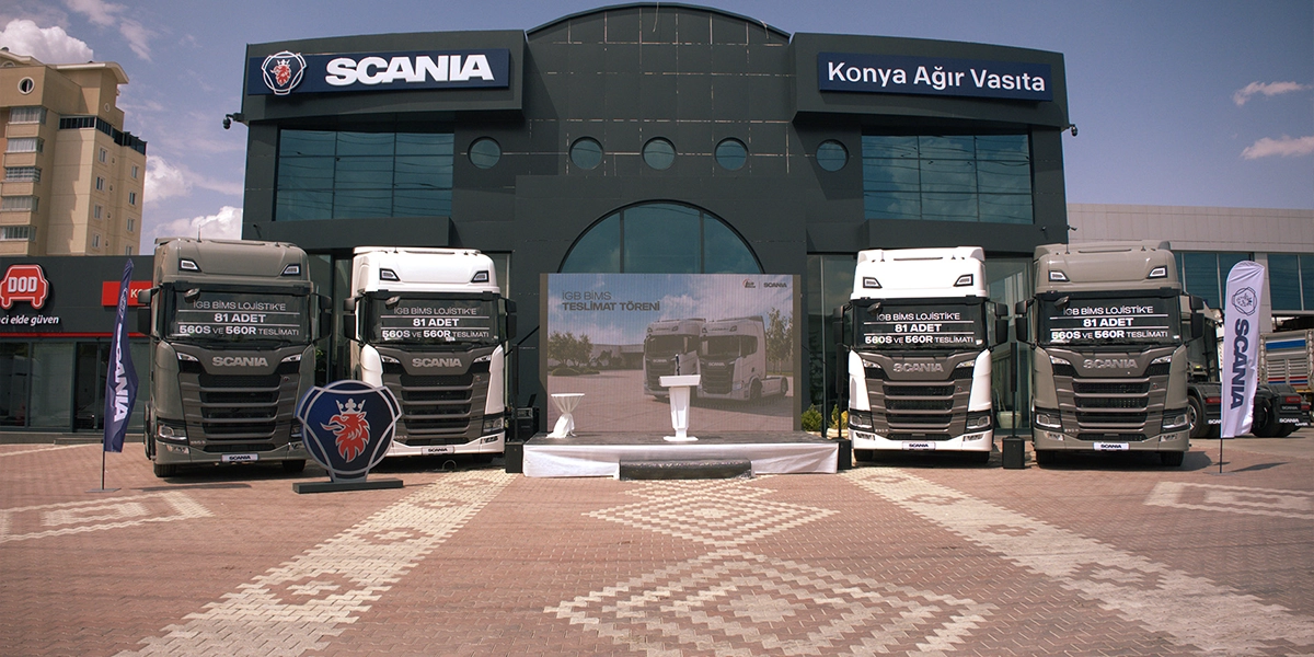 İGB BİMS Lojistik Gücünü Katladı: 81 Adetlik Dev Scania Yatırımıyla Sahada! 3